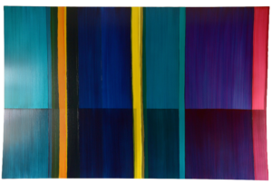 Título: 12.11 | Técnica: Óleo s/ alumínio | Medidas: 124x198 cm | Ano: 2015